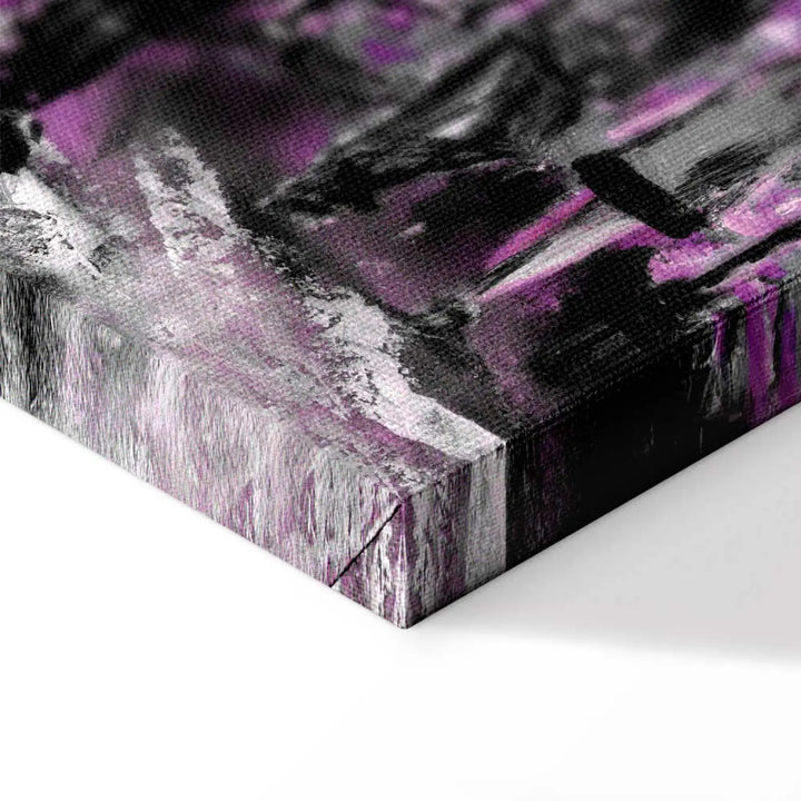 Canvas-taulut Väritreffit (x 1), vaaleanpunainen