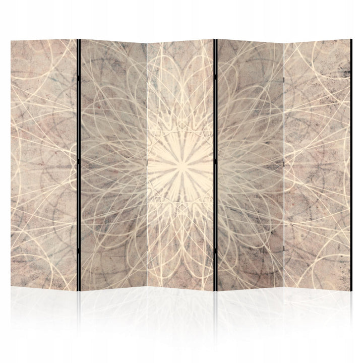 Dekoratīvais aizslietnis ar mandalu, vienpusējs istabas sadalītājs, 225x172 L-ART