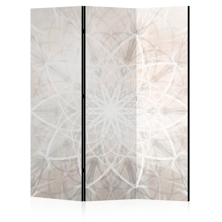 Dekoratīvais aizslietnis, divpusējs istabas sadalītājs, 135x172, Mandalas harmonija L-ART