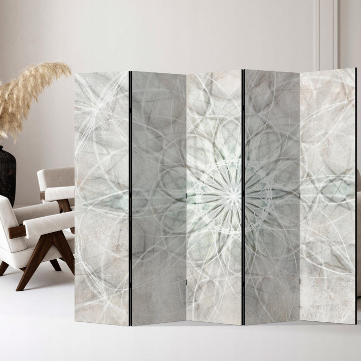 Dekoratīvais aizslietnis, vienpusējs, 225x172, Abstraktā mandala L-ART