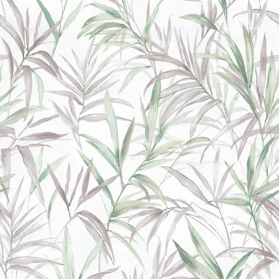 Dekoratīvas tapetes ar filigrāniem lapu vijumiem delikātās krāsās | 3011634 AS Creation