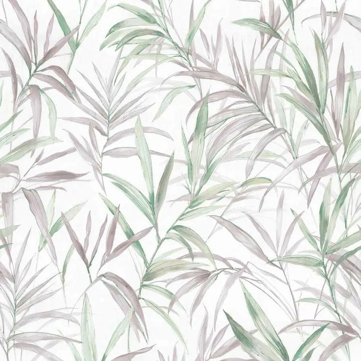 Dekoratīvas tapetes ar filigrāniem lapu vijumiem delikātās krāsās | 3011634 AS Creation