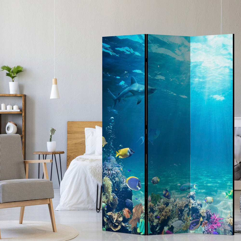 Dekoratīvs divpusējs aizslietnis, 135x172, Zemūdens pasaule L-ART