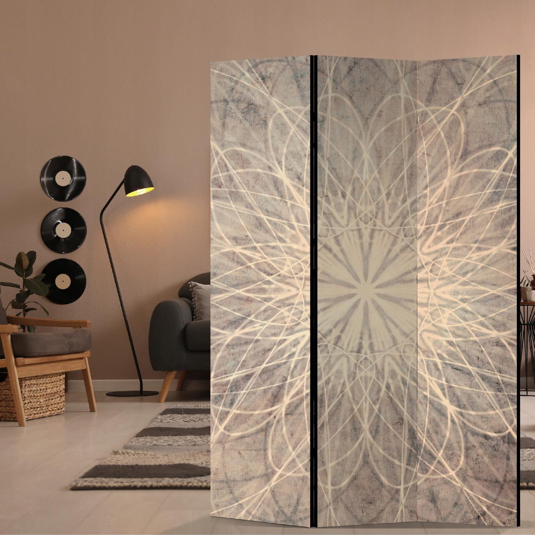 Dekoratīvs istabas aizslietnis ar mandalu, divpusējs,135x172 L-ART