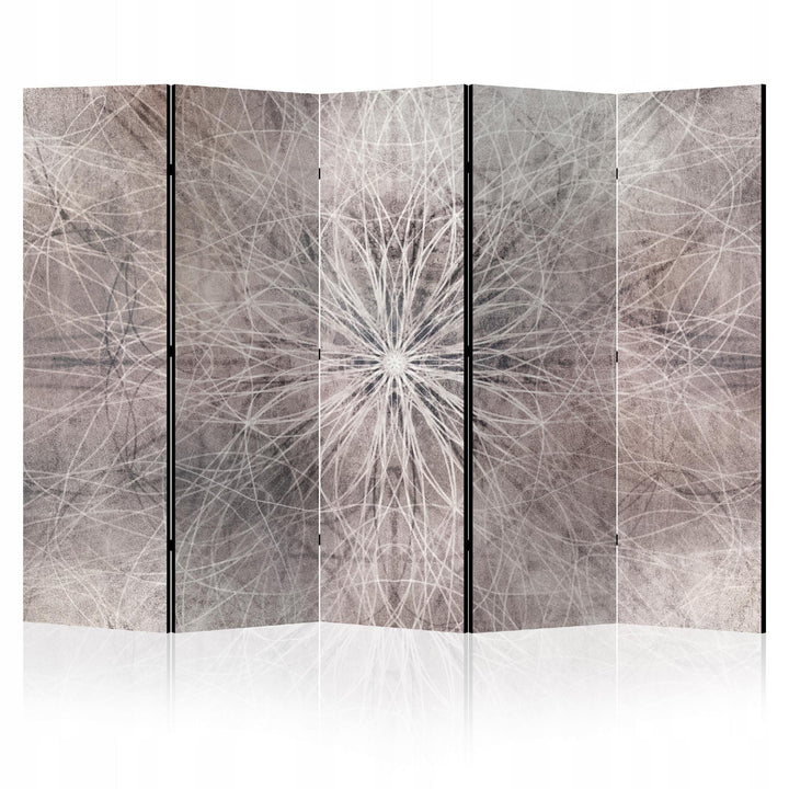 Dekoratīvs istabas aizslietnis, divpusējs, 225x172, Tumšā mandala L-ART