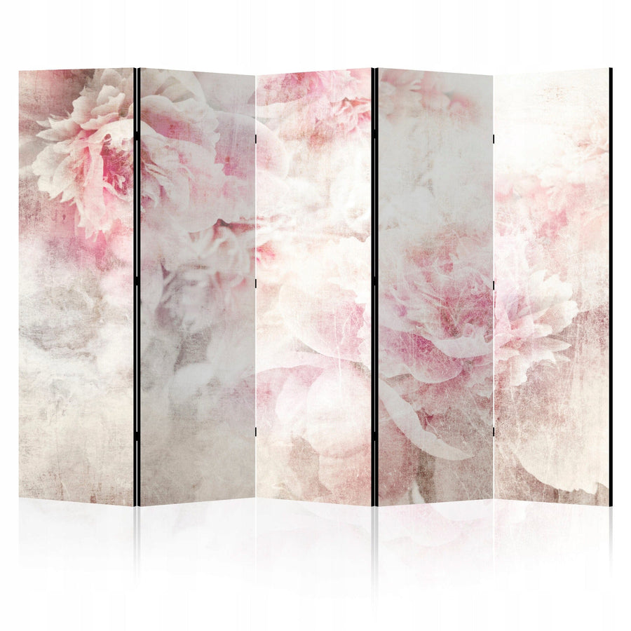 Dekoratīvs istabas aizslietnis, divpusējs, 225x172, ziedi rozā toņos vintāžas stilā L-ART