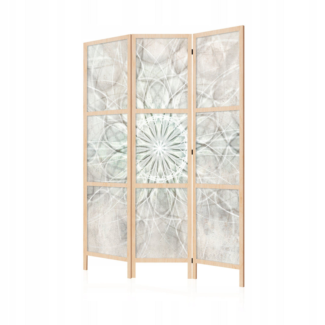 Dekoratīvs japāņu aizslietnis, vienpusējs 135x172, Gaišā enerģijas mandala L-ART