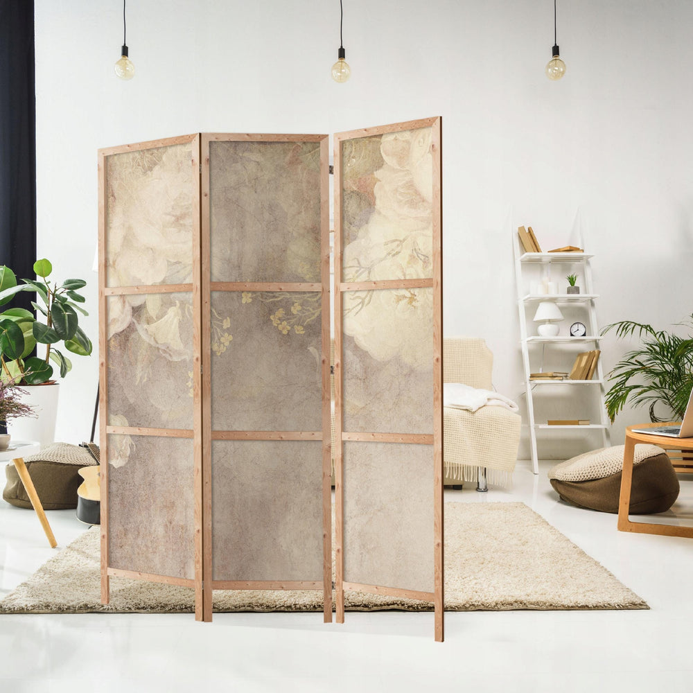 Dekoratīvs japāņu aizslietnis, vienpusējs 135x172, Vintāžas peonijas L-ART