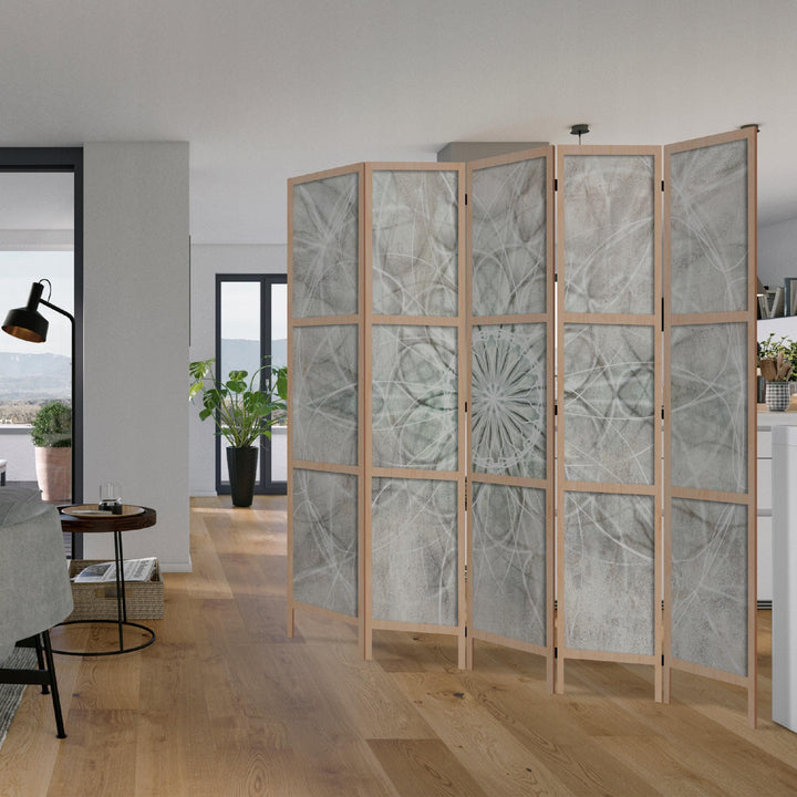 Dekoratīvs japāņu aizslietnis, vienpusējs 225x172, Gaišā enerģijas mandala L-ART