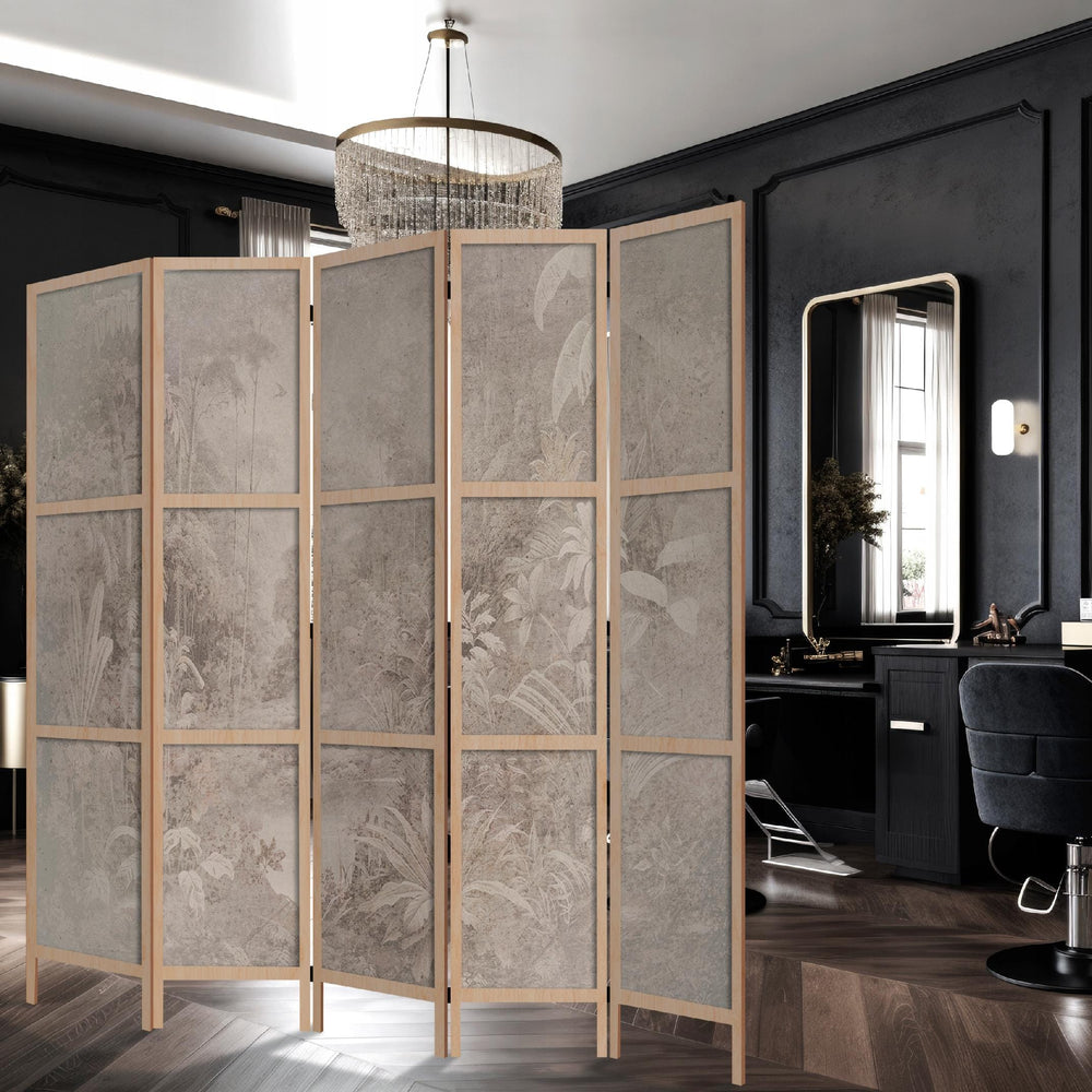 Dekoratīvs japāņu aizslietnis, vienpusējs 225x172, Tropu džungļu ainava L-ART