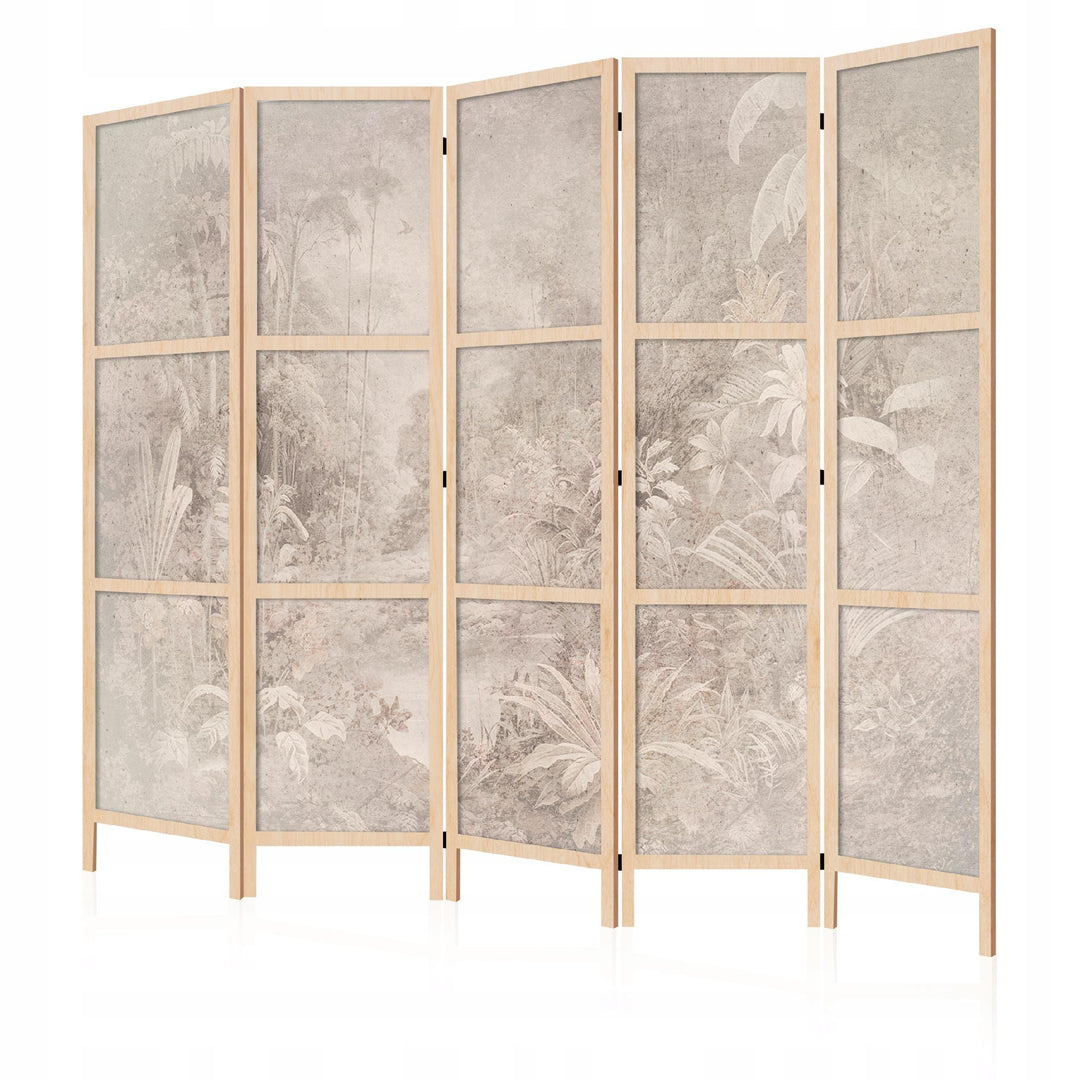 Dekoratīvs japāņu aizslietnis, vienpusējs 225x172, Tropu džungļu ainava L-ART