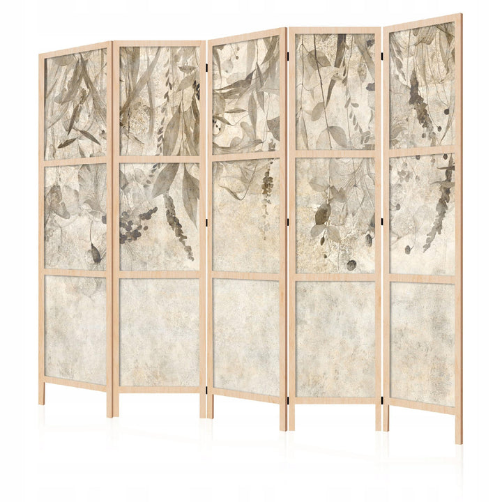 Dekoratīvs japāņu aizslietnis, vienpusējs 225x172, Vītolu zari (bēšā krāsā) L-ART