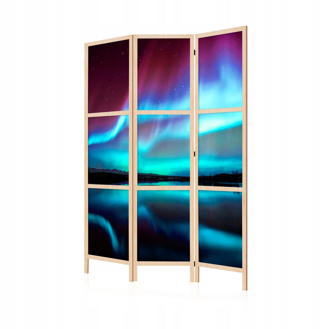 Dekoratīvs vienpusējs japāņu aizslietnis 135x172, Maģiskā ziemeļblāzma L-ART