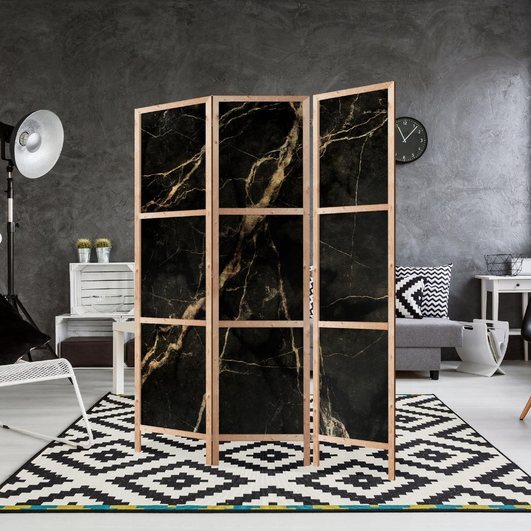 Luksusa telpas dalītājs ar marmora tekstūru L-ART