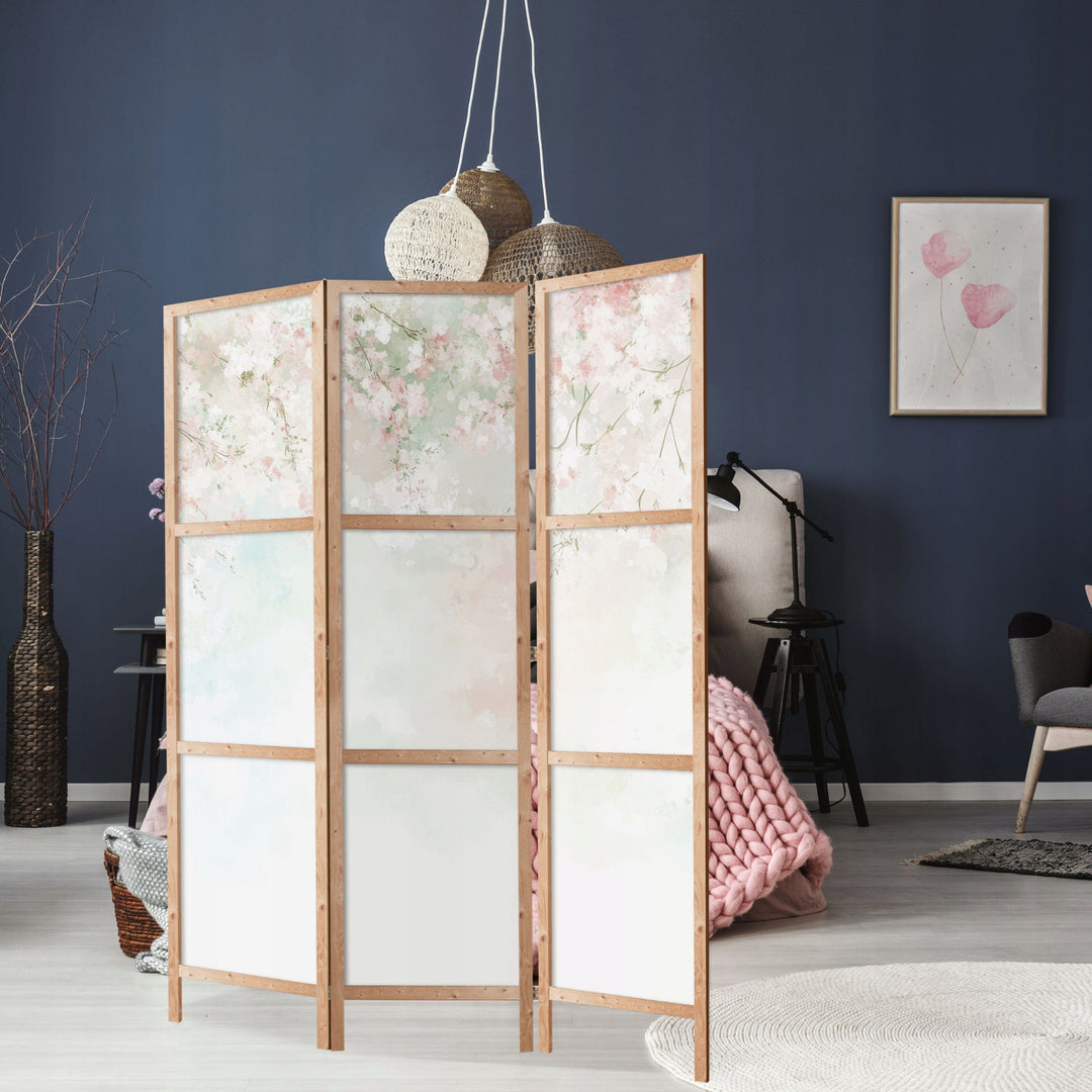 Dekoratīvs vienpusējs japāņu aizslietnis 135x172, Pavasara maigums L-ART