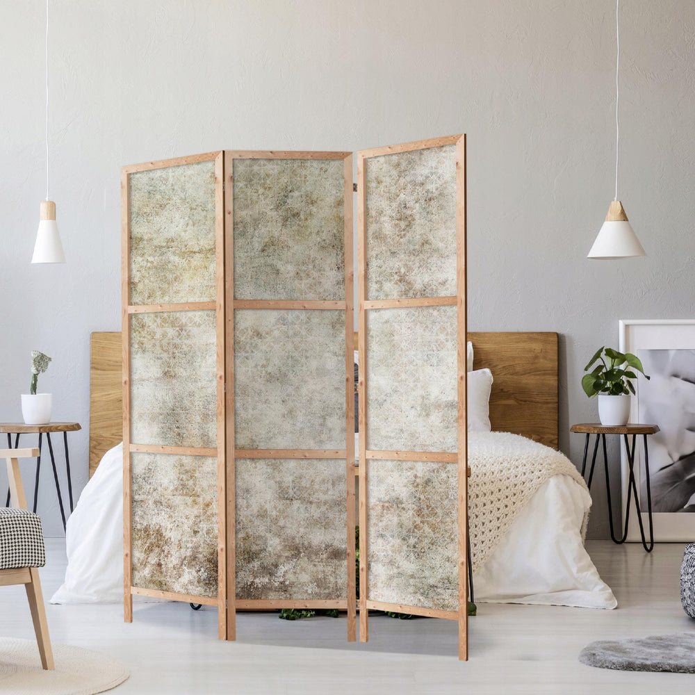 Aizslietnis "Zemes miers" brūngani pelēkos toņos, 135x172 cm L-ART