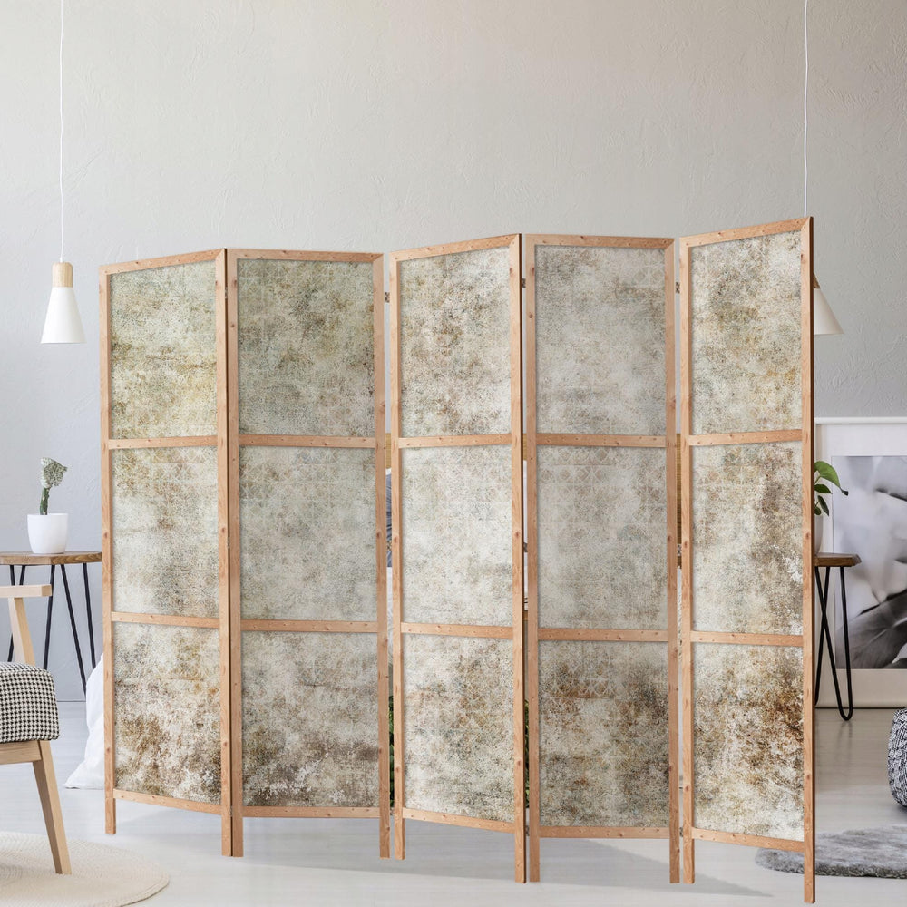 Aizslietnis "Zemes miers" brūngani pelēkos toņos, 225x172 cm L-ART