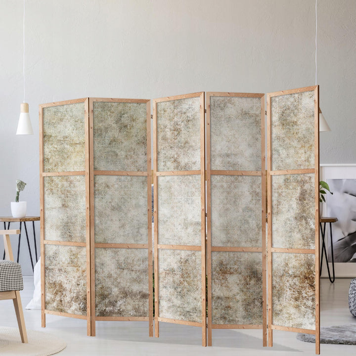 Aizslietnis "Zemes miers" brūngani pelēkos toņos, 225x172 cm L-ART