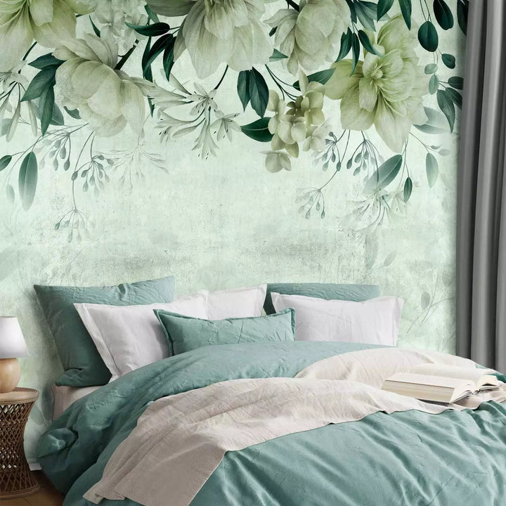 Fototapetai su gėlėmis - Kvapnios svajonės, žalias , 143179