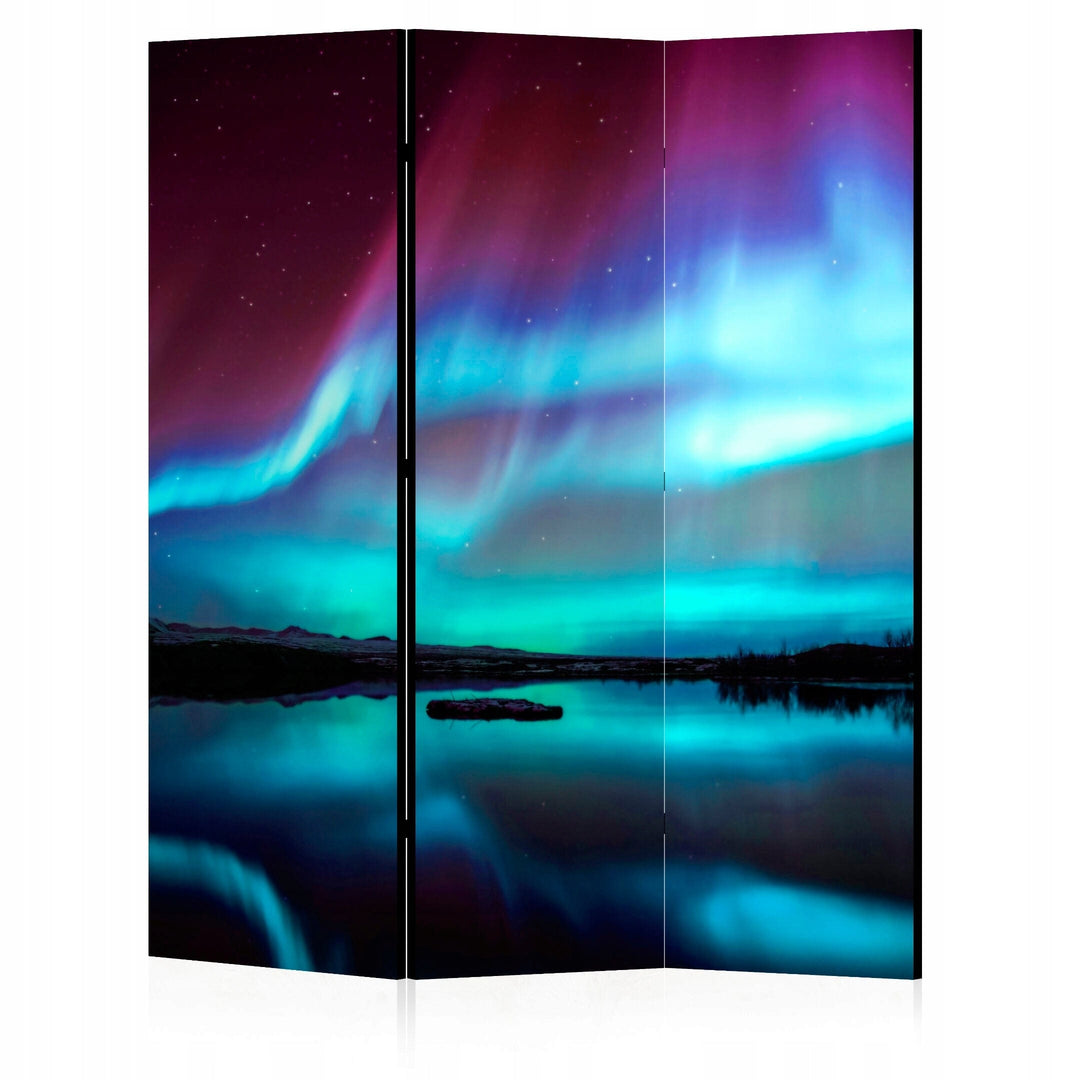 Divpusējs aizslietnis, 135x172, Arktiskā nakts L-ART