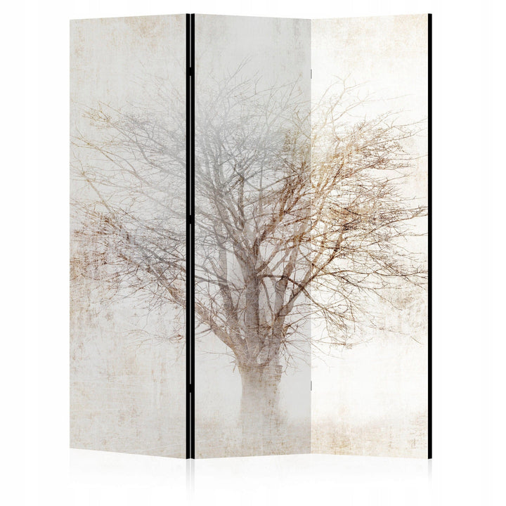 Divpusējs aizslietnis, 135x172, Koka siluets (Sepia toņos) L-ART