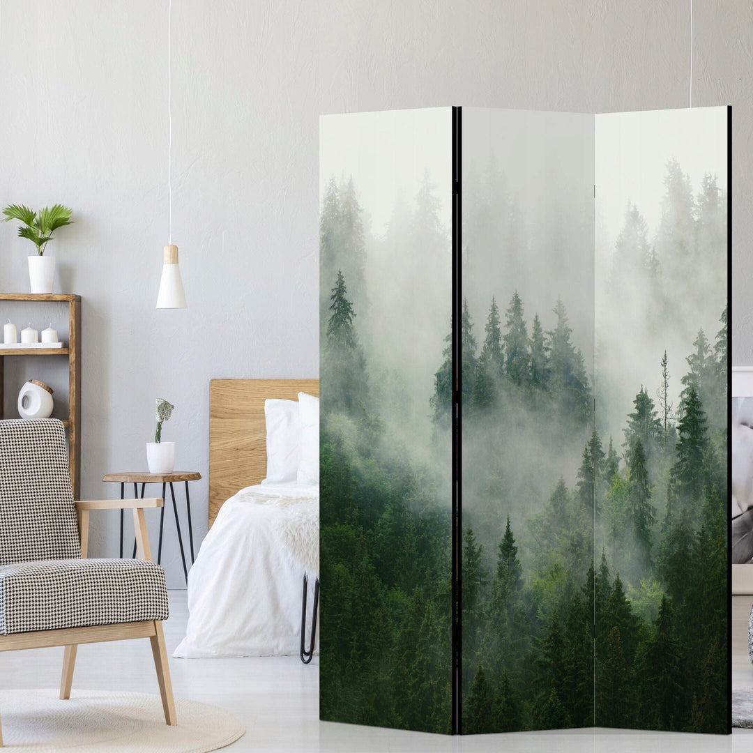 Divpusējs aizslietnis, 135x172, Zaļš mēžs L-ART