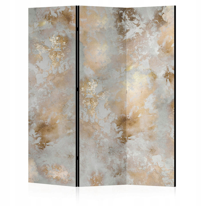 Divpusējs aizslietnis, 135x172, Zelta abstrakcija un marmors L-ART