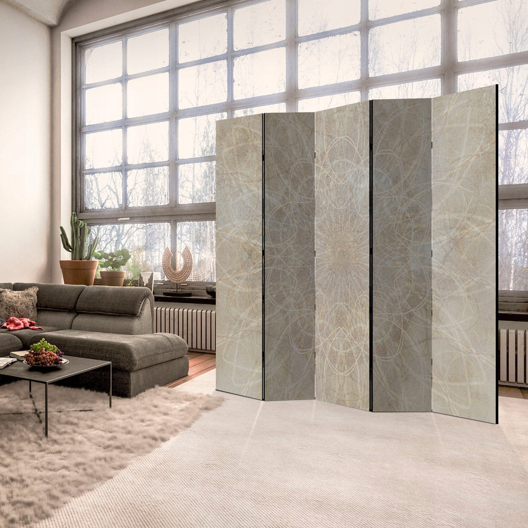 Divpusējs aizslietnis, 225x172, Boho stils krēmkrāsa L-ART