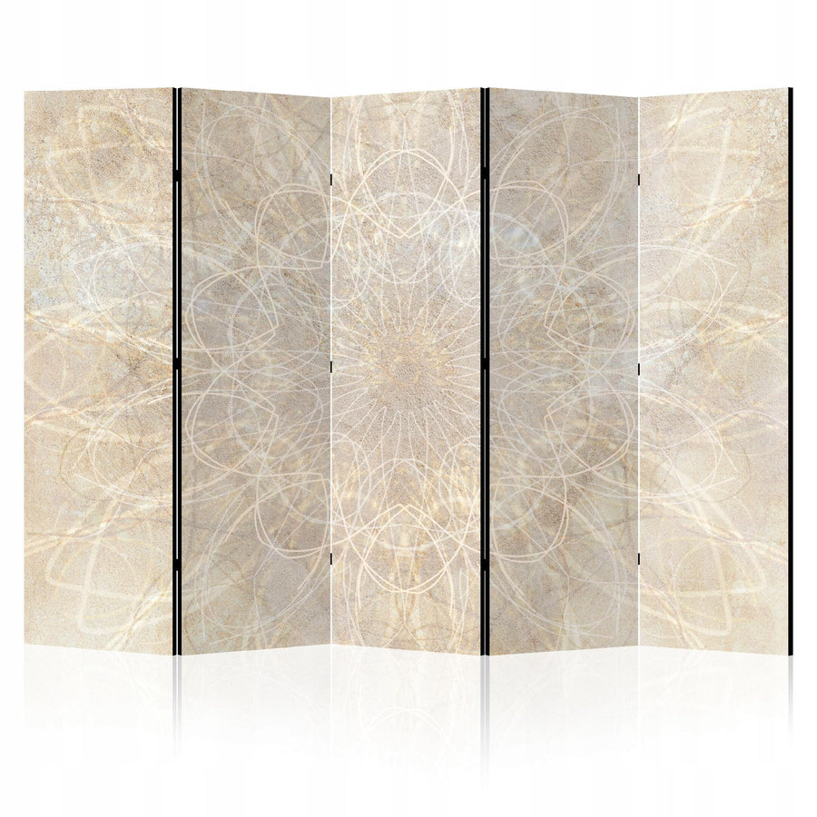 Divpusējs aizslietnis, 225x172, Boho stils krēmkrāsa L-ART