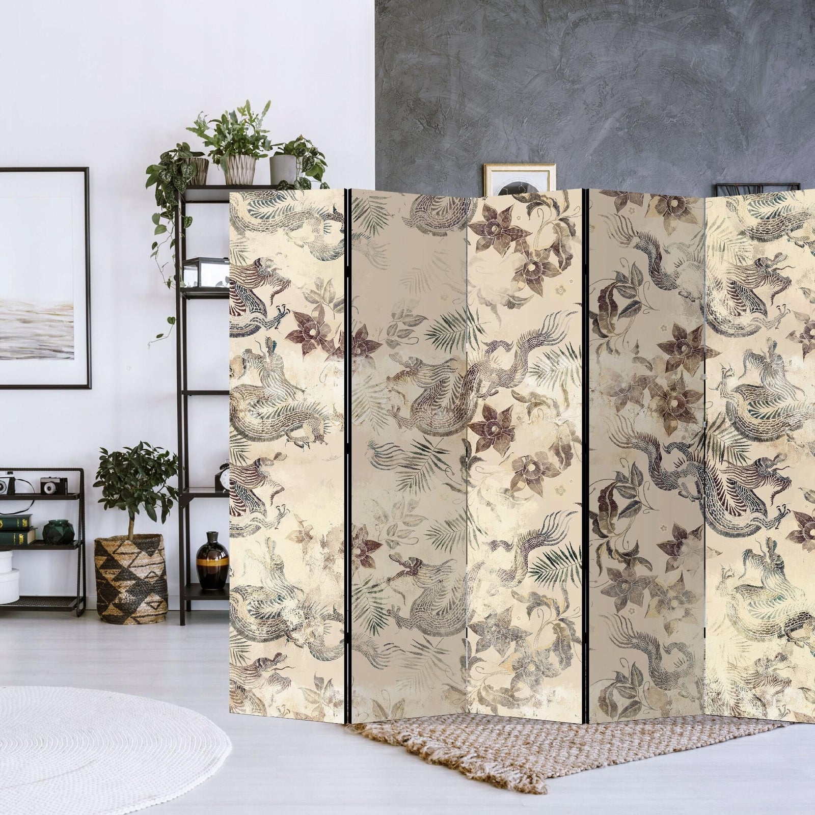 Divpusējs aizslietnis, 225x172, eksotisks, mistisks un iedvesmots no Austrumu kultūras L-ART