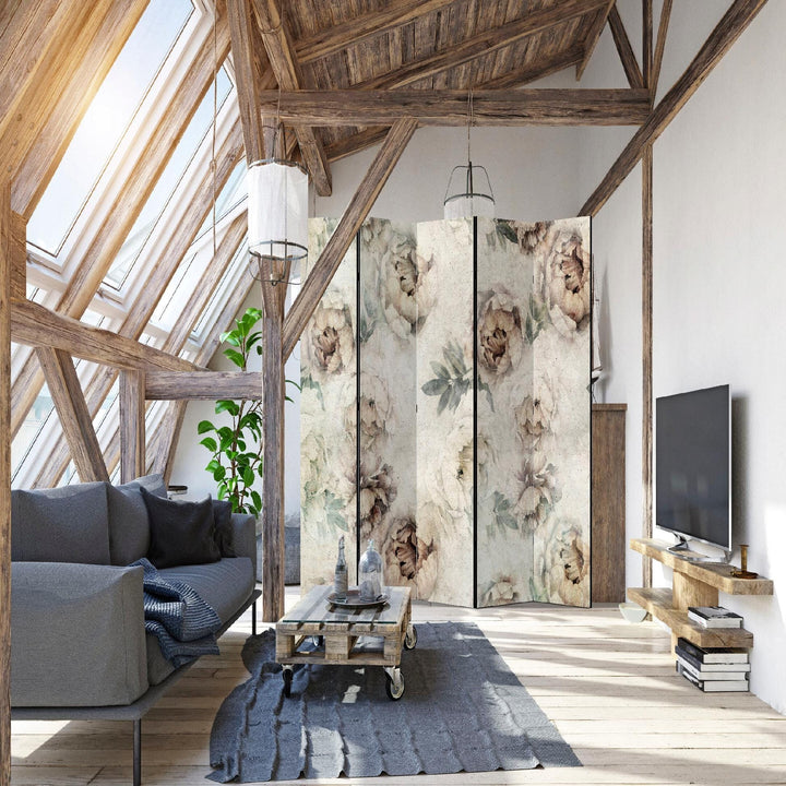 Divpusējs aizslietnis, 225x172, klasiskam, "shabby chic" vai retro interjeram L-ART