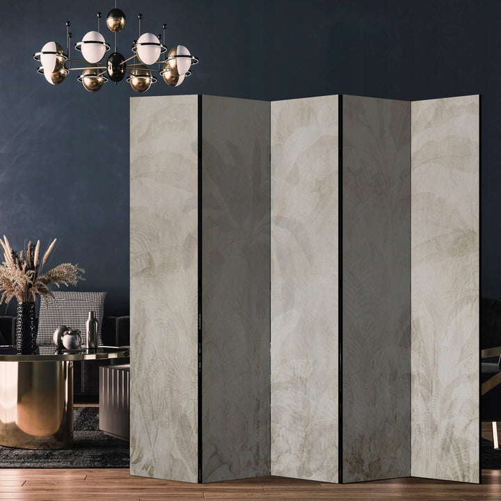 Divpusējs aizslietnis, 225x172, Palmu lapas krēmkrāsā L-ART