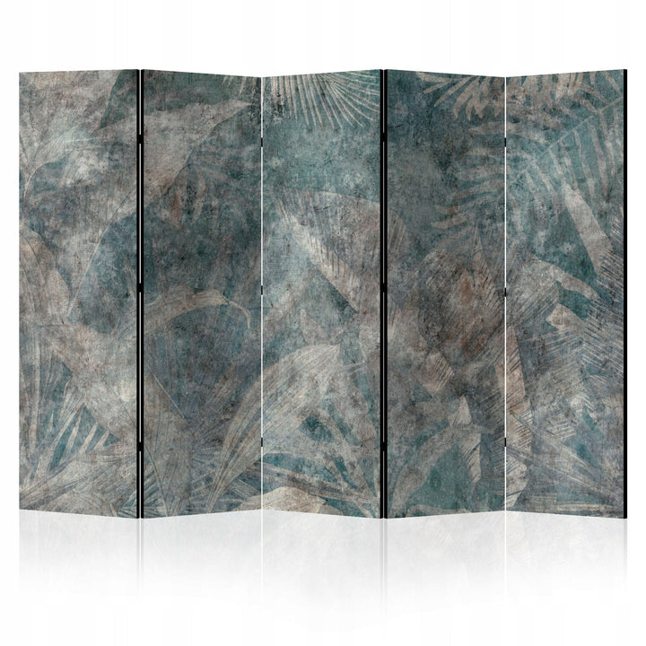 Divpusējs aizslietnis, 225x172, Tropiskā mistika: Zilganpelēkā krāsā L-ART