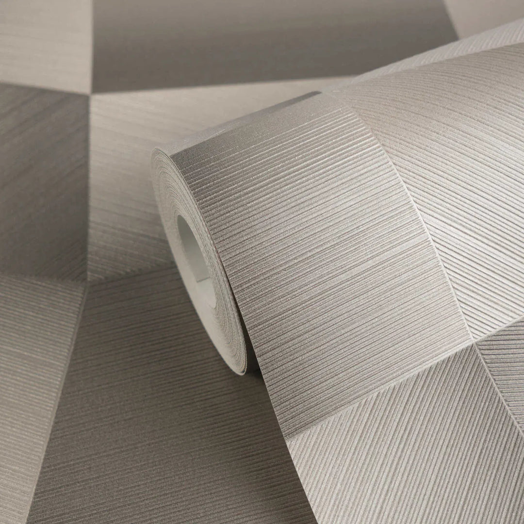 Dizaina tapetes ar 3D faktūru - pelēkas - 3012644 AS Creation