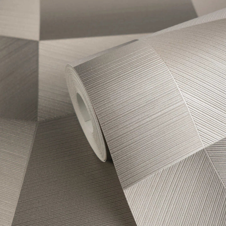 Dizaina tapetes ar 3D faktūru - pelēkas - 3012644 AS Creation