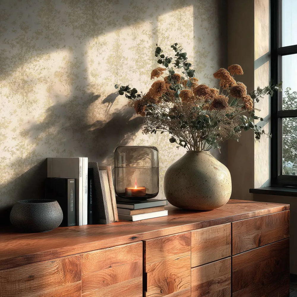 Dizaina tapetes ar smalku teksturētu struktūru - krēmkrāsa - 3012702 AS Creation