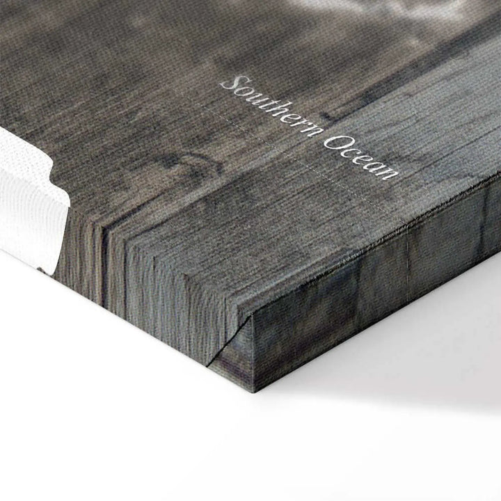 Paveikslai ant drobės Pasaulio žemėlapis: medinis pasaulis