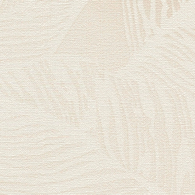 Eco-friendly wallpaper with leaf pattern, without PVC: beige, 1363111 AS Creation