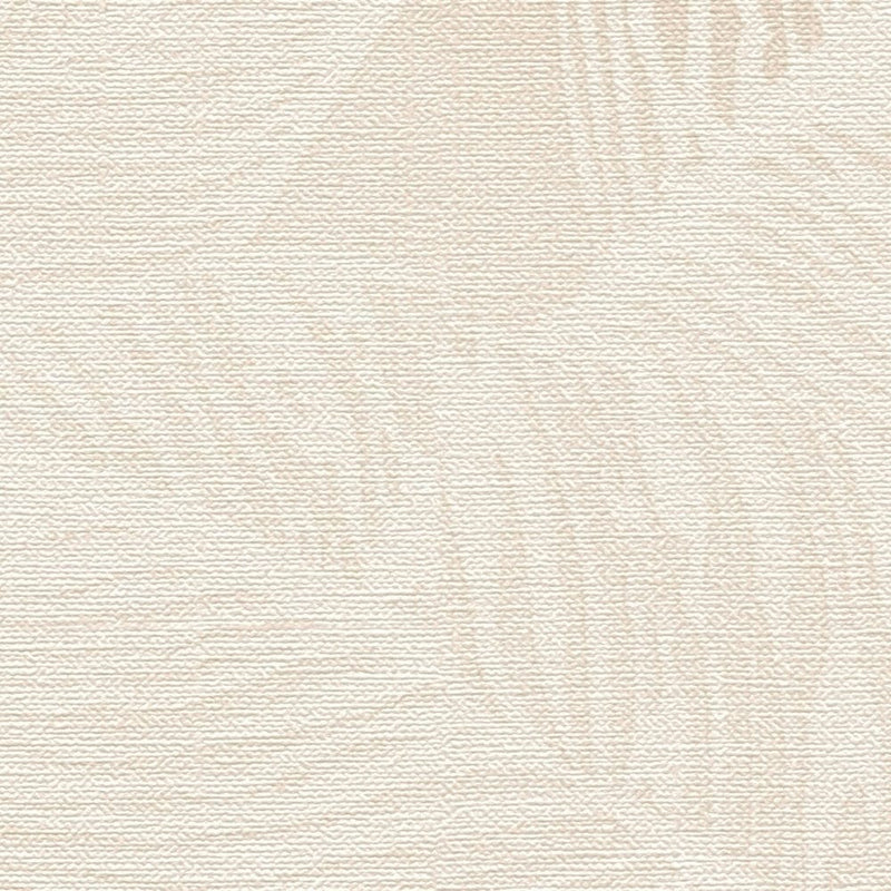 Ekologiški tapetai su lapų raštu, be PVC: smėlio spalvos, 1363111 AS Creation