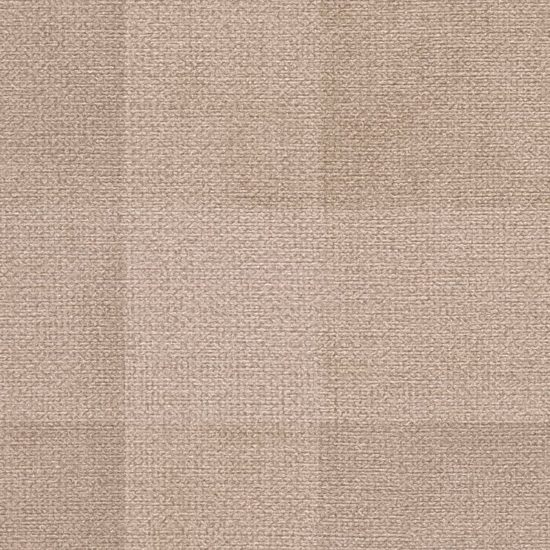 Eco-friendly wallpaper with a plaid pattern and linen look, PVC-free: brown, 1363121 AS Creation