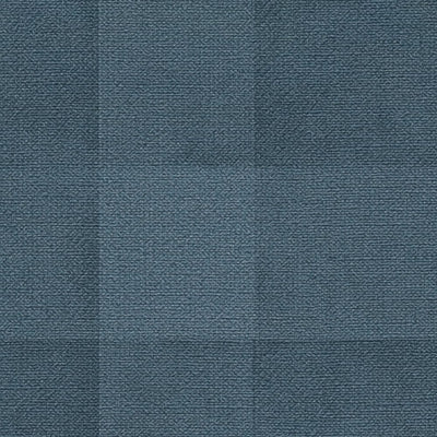 Eco-friendly wallpaper with a plaid pattern and linen look, PVC-free: dark blue, 1363122 AS Creation