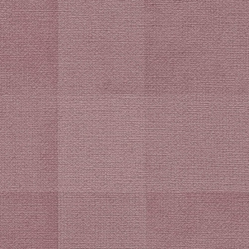 Eco-friendly wallpaper with a plaid pattern and linen look, PVC-free: violet, 1363124 AS Creation