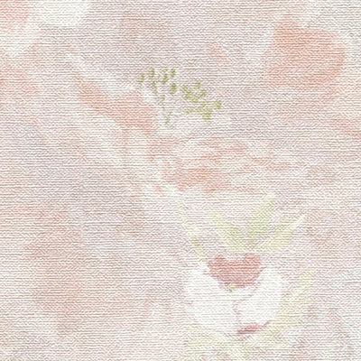 Eco-friendly wallpaper with floral pattern: light grey, 1362474 AS Creation