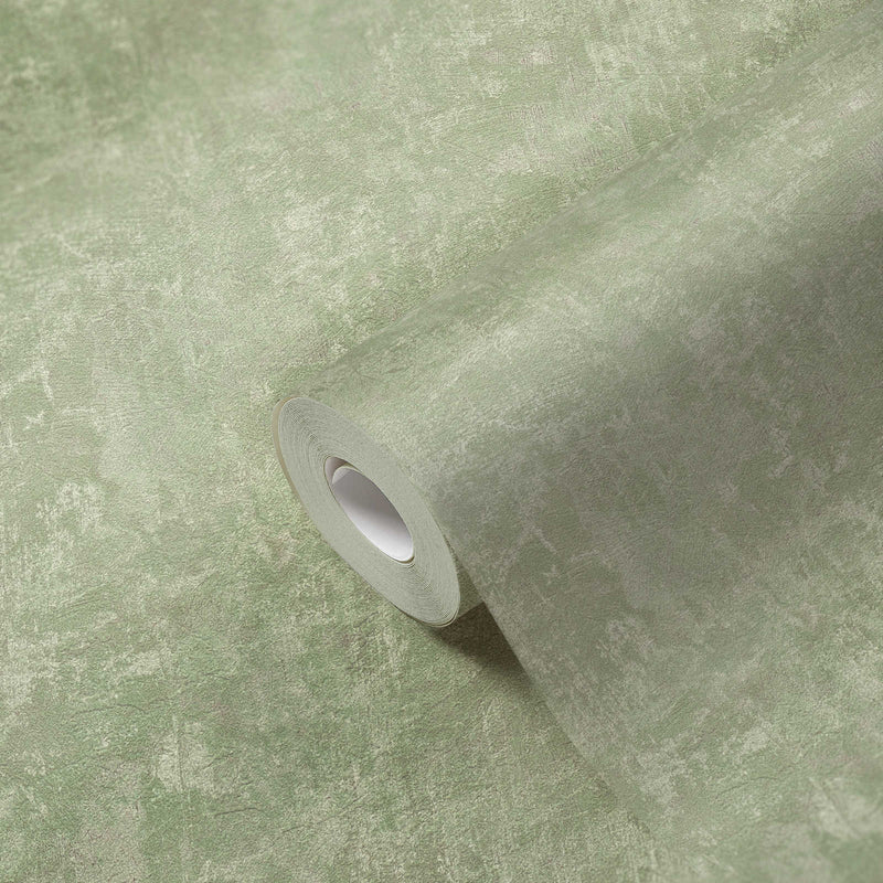 Ekologiški tekstūruoti tapetai be PVC: šviesiai žali, 1362530 AS Creation