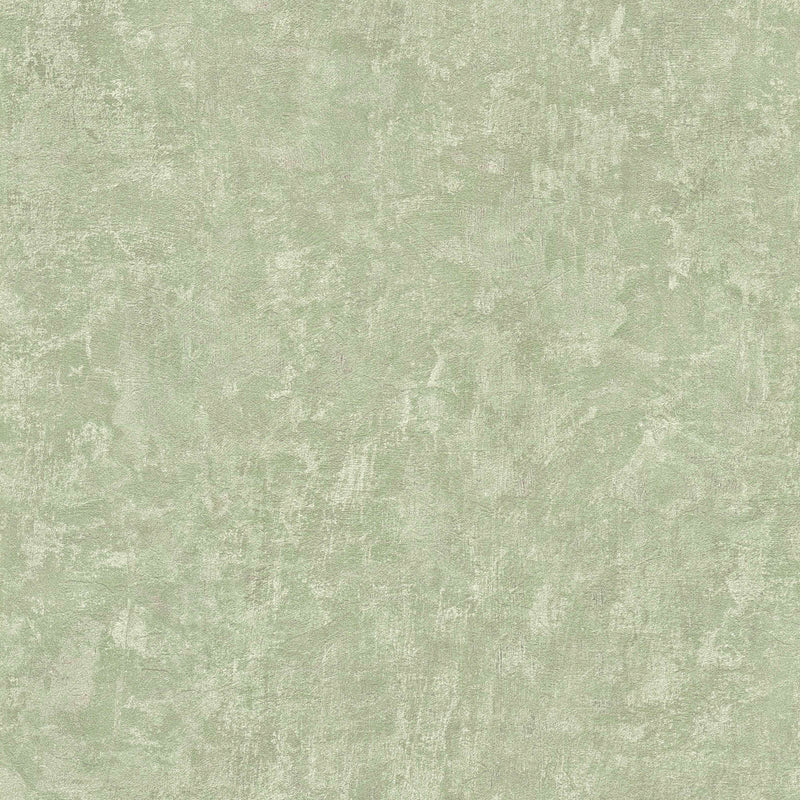 Eco-friendly PVC-free wallpaper with a textured look: light green, 1362530 AS Creation