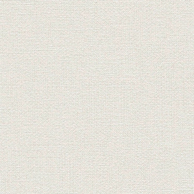 Ekoloģiskas vienkrāsainas tapetes ar lina izskatu, bez PVC: baltas - 1363150 AS Creation