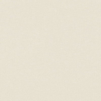 Organic Plain wallpapers with linen look, PVC-free: cream, beige - 1363152 AS Creation
