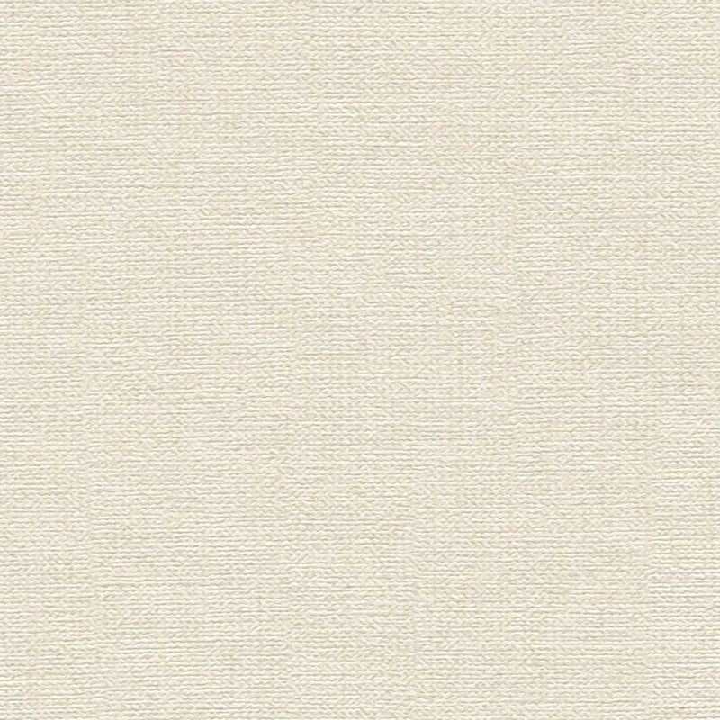 Organic Plain wallpapers with linen look, PVC-free: cream, beige - 1363152 AS Creation