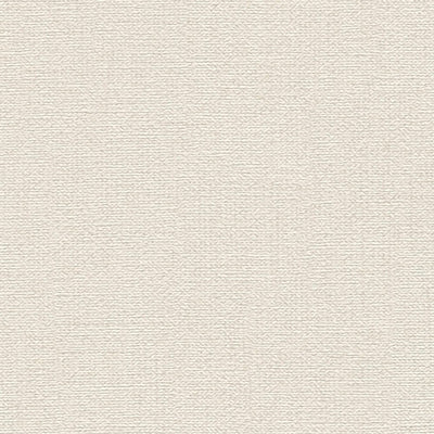 Organic Plain wallpapers with linen look, without PVC: cream - 1363151 AS Creation