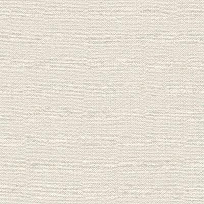 Ekoloģiskas vienkrāsainas tapetes ar lina izskatu, bez PVC: krēmkrāsā - 1363151 AS Creation